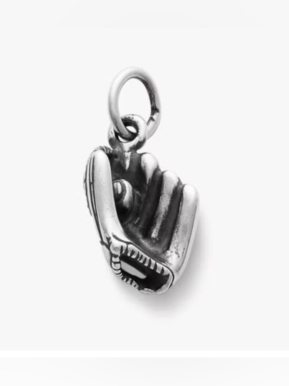 James Avery Sterling Silver Baseball & Glove Charm - Picture 5 of 7